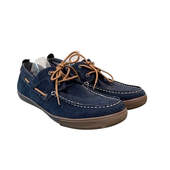 Tommy Bahama Calderon Shoes Men’s Blue Suede 9.5 - Picture 1 of 14